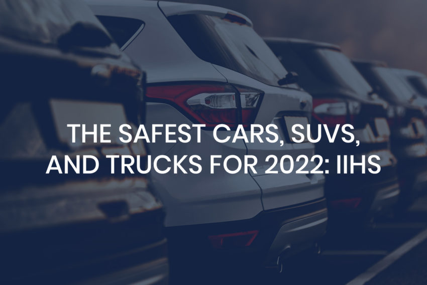 Safest cars for 2022
